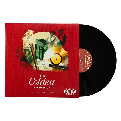 DJ Premier & Roc Marciano – The Coldest Profession Black Vinyl