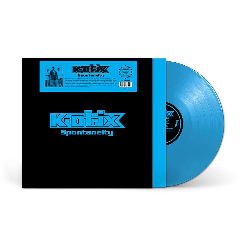 K-Otix – Spontaneity Sky Blue Vinyl (Preorder Okt) – Rapvinyl.ch