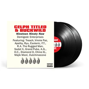 Celph Titled & Buckwild Nineteen Ninety Now Black Vinyl – Rapvinyl.ch